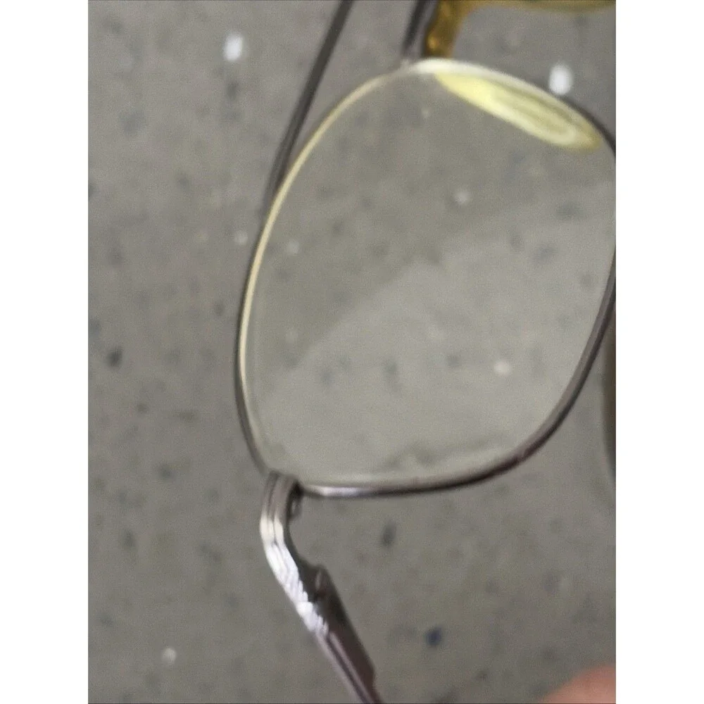 Adensco Eyeglasses Frames ONLY Mark 2A7 Aviator Double Bridge 55-16-145 5-3
